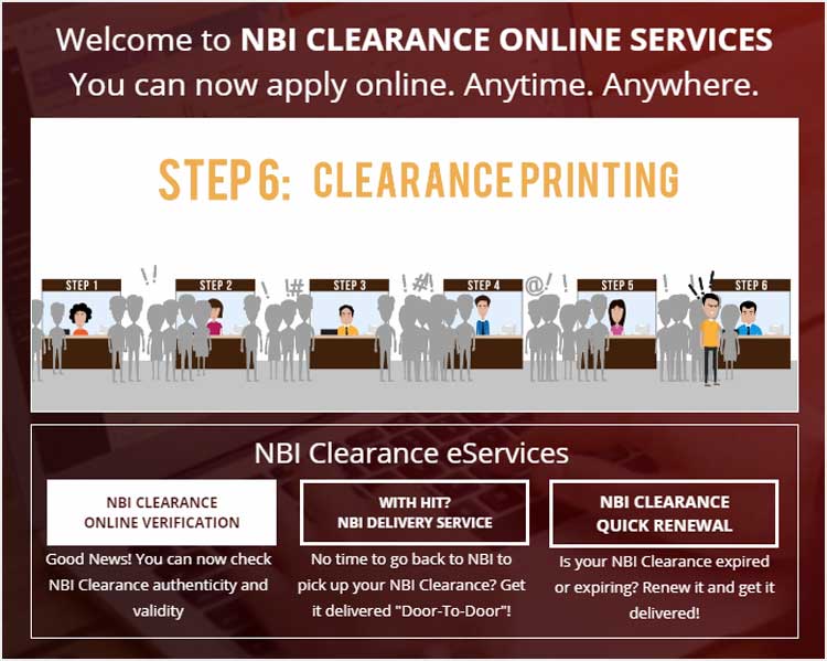Step 2 - NBI Clearance Online Verification