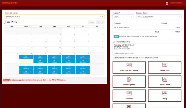 Step 7 - Set an Appointment Schedule