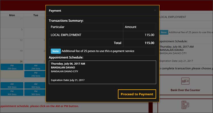 Step 7b - Payment Transaction Summary 2