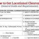 How to Get Locational Clearance