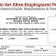 How to Get Alien Employment Permit